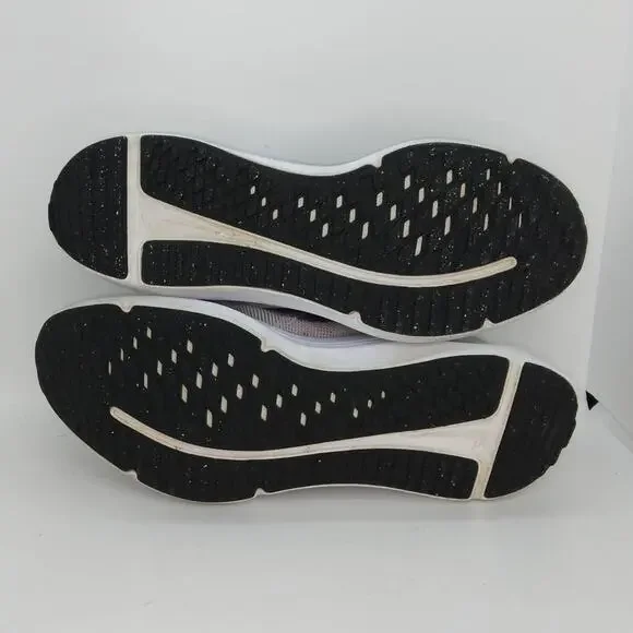 NIKE DOWNSHIFTER 12 Jr. Girls Violet/Gray Running Sneakers- Size: 5 1/2Y - Picture 5 of 6